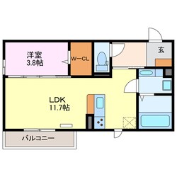 シャルマンの物件間取画像